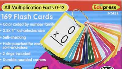 Edupress Multiplication Flash Cards Edupress Multiplication Flash Cards
